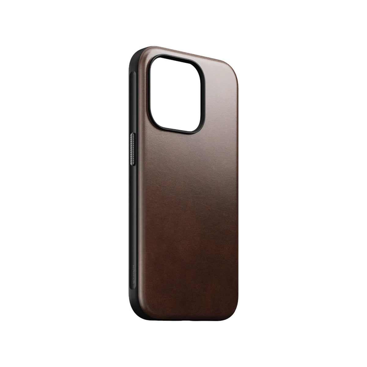 Nomad Leather Phone Case for iPhone 15 Pro - Brown - Horween