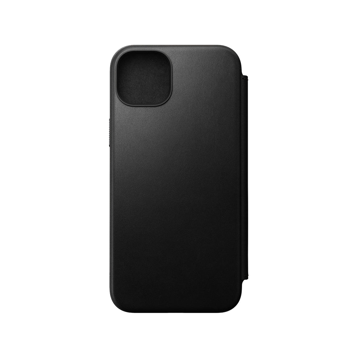 Nomad Leather Folio Case for iPhone 15 Plus - Black