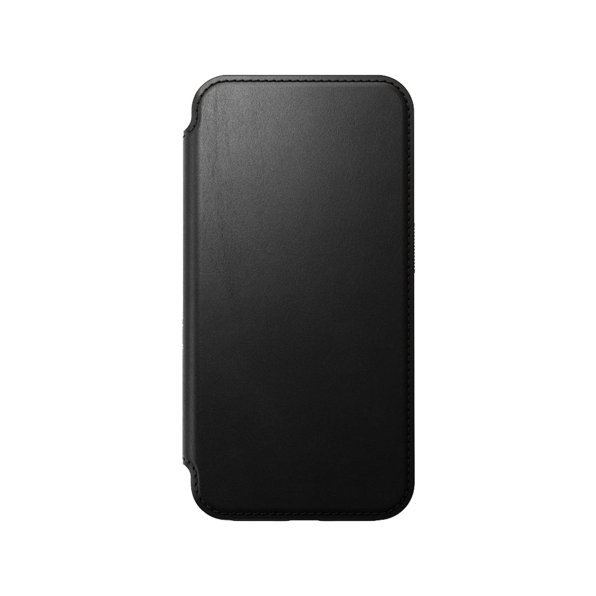 Nomad Leather Folio Case for iPhone 15 Pro - Black - NMD