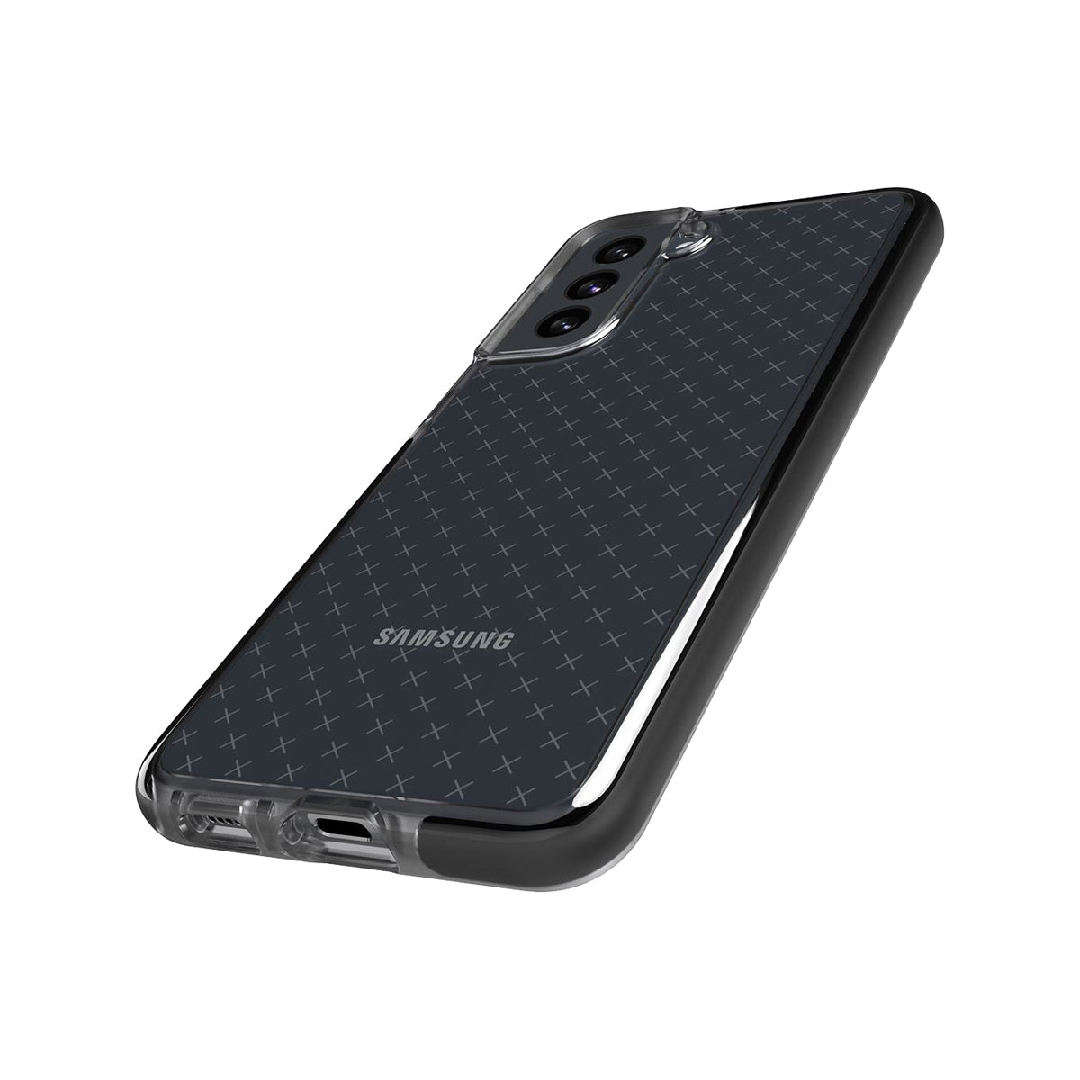 Tech21 Evo Check Phone Case for Samsung GS21 - Black.