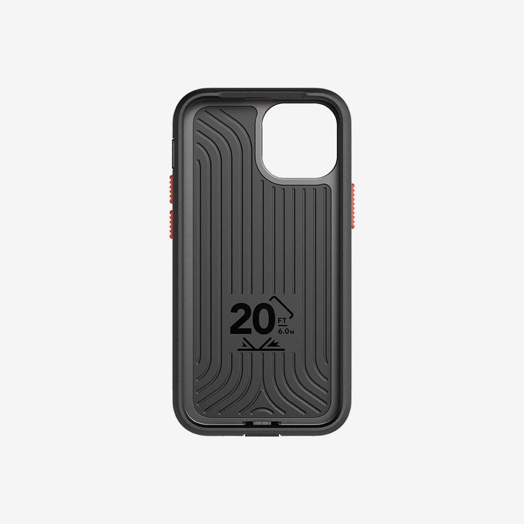 Tech21 EvoMax Phone Case with Holster for iPhone 13 mini - Off Black.