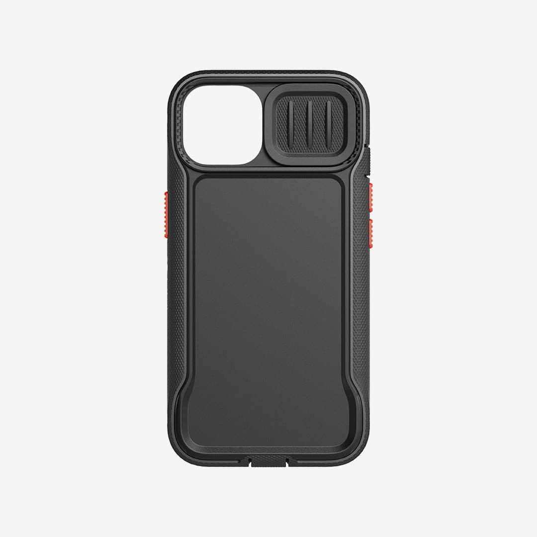Tech21 EvoMax Phone Case with Holster for iPhone 13 - Off Black.