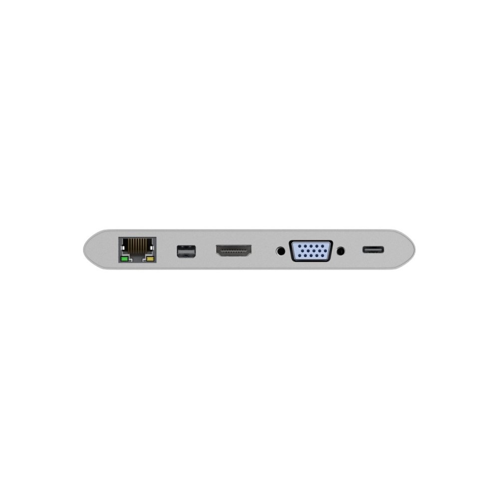 Goobay USB-C™ All-in-1 Multiport Adapter aluminium silver - Adapter - Techunion -