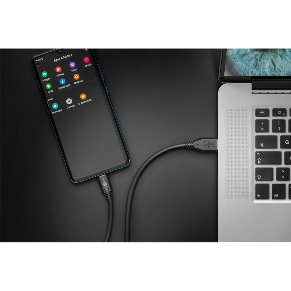 Goobay USB-C to USB A 3.0 cable - 1m - Cable - Techunion -
