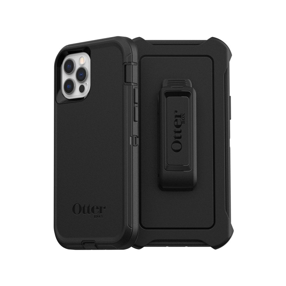 Otterbox Defender Phone Case for iPhone 12/12 Pro - Black - Phone Case - Techunion -