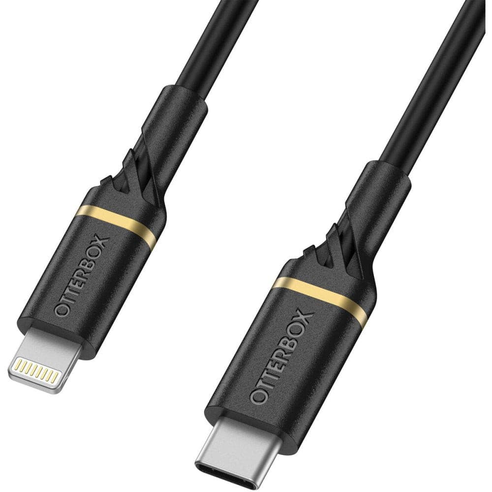 Otterbox Lightning to USB-C Cable - Black Shimmer - USB Cable - Techunion -