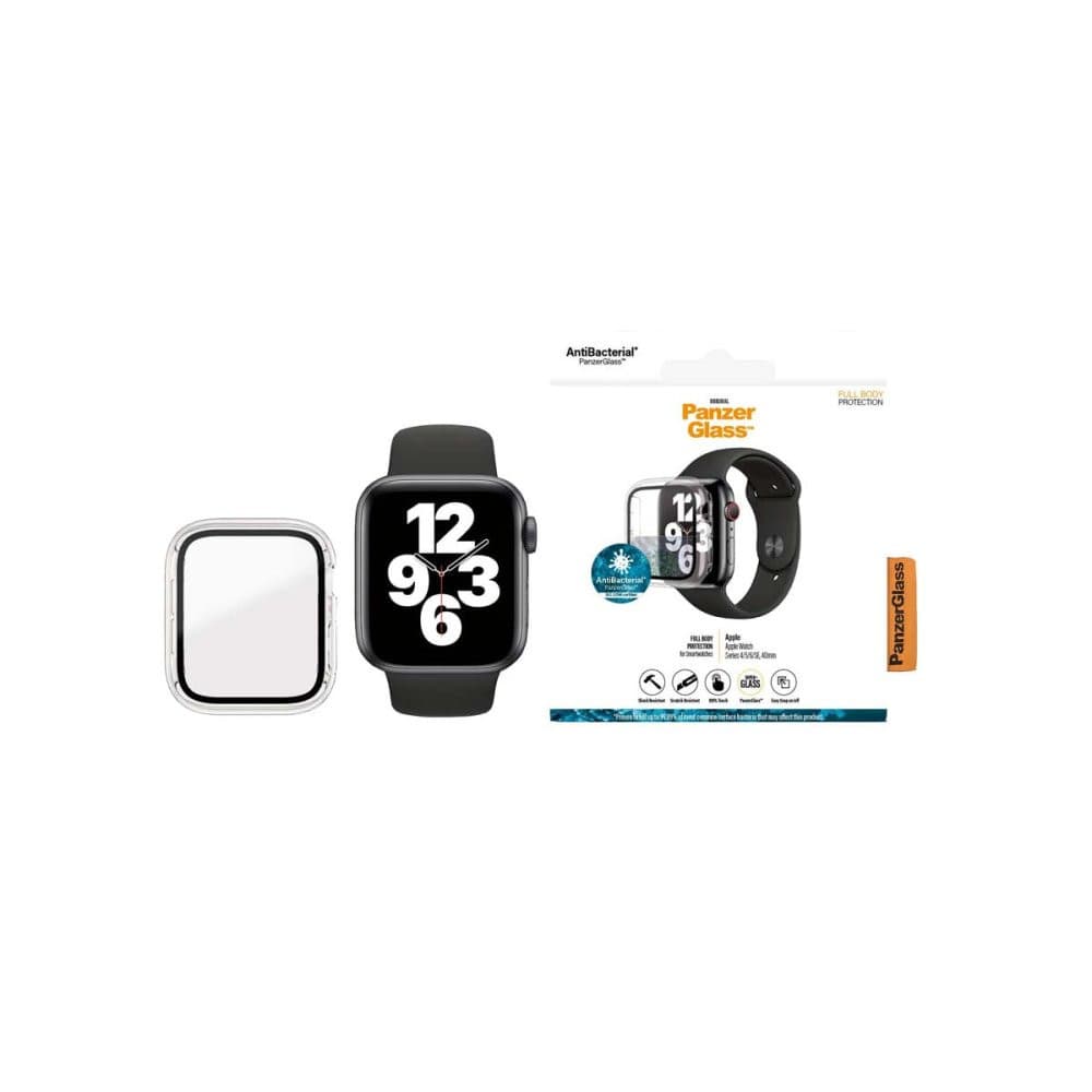 PanzerGlass Screen Protector for Apple watch 4/5/6/SE - Clear AB - Screen Protector - Techunion -