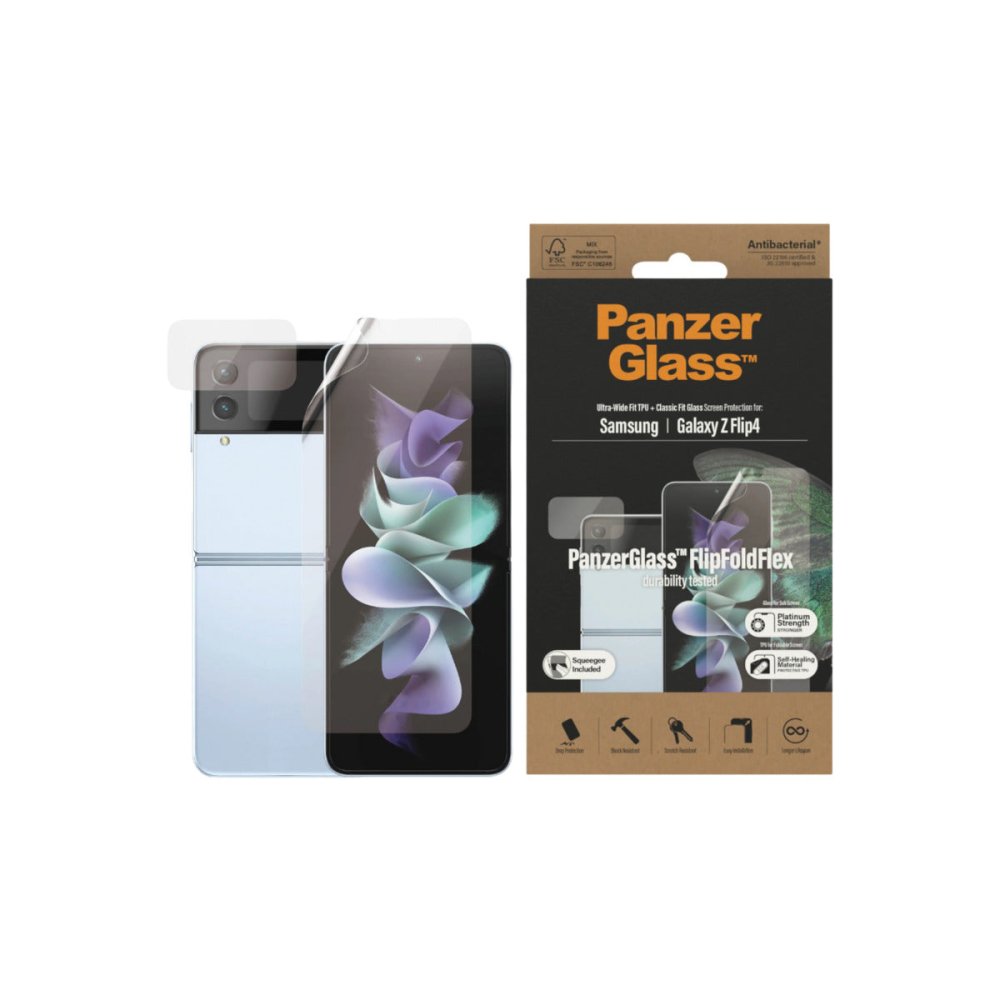 PanzerGlass™ Screen Protector for Samsung Galaxy Z Flip 4 - Screen Protector - Techunion -