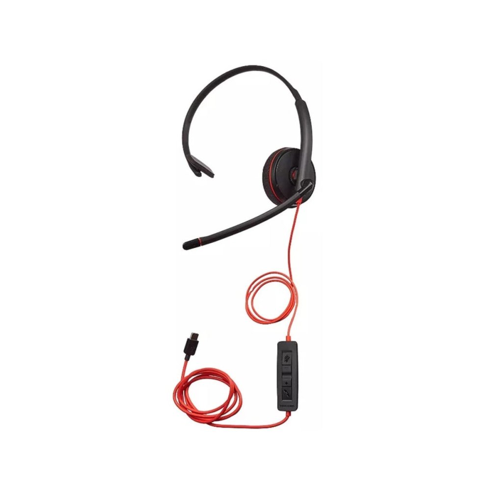 Poly Blackwire C3210 USB-C Single Unit - Headset - Techunion -