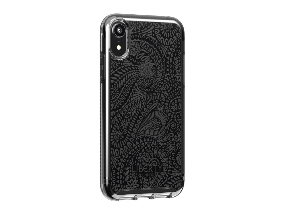 Tech21 Pure Clear Arundel Liberty for iPhone XR  - Smoke - Phone Cases - Techunion -