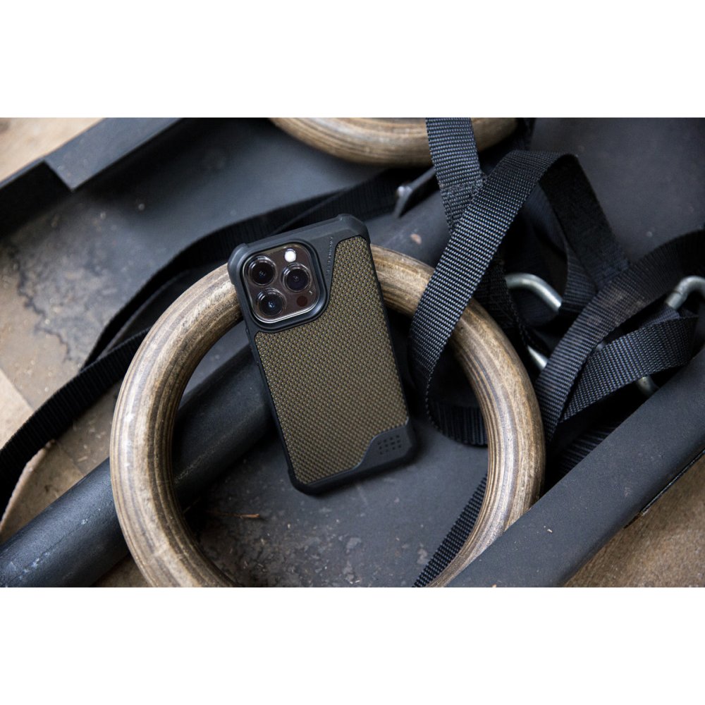 UAG Metropolis LT Phone Case for iPhone 13 - Kevlar Olive - Phone Cases - Techunion -
