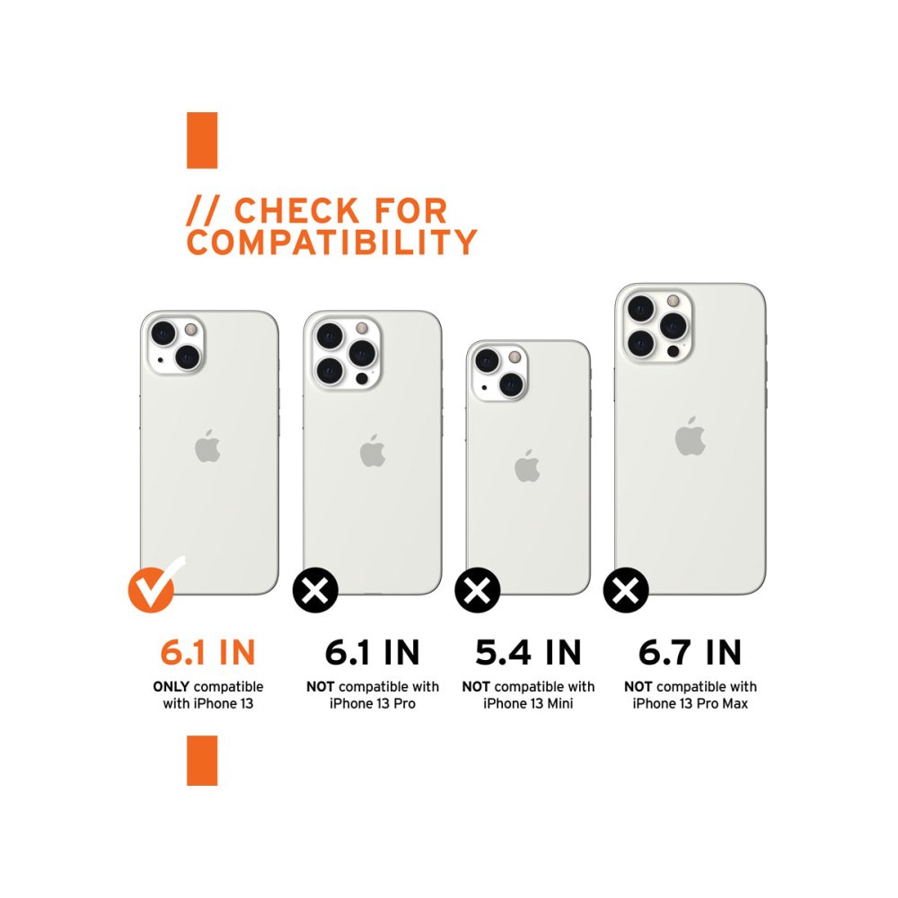 UAG Monarch - iPhone 13 - Black - Phone Case - Techunion -